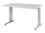 HAMMERBACHER Schreibtisch VNS12/5/S lichtgrau