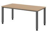 HAMMERBACHER höhenverstellbarer Schreibtisch VQS16/E/G eiche