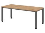 HAMMERBACHER höhenverstellbarer Schreibtisch VQS19/R/G asteiche