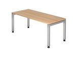 HAMMERBACHER höhenverstellbarer Schreibtisch VJS19/E/S eiche