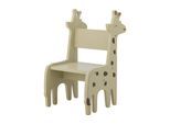 Kinderstuhl BLOOMINGVILLE "Ibber Giraffe", Baby, grau, MDF, Stühle Kinderstuhl