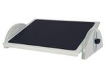 WEDO Fußstütze Relax-STEEL Stahl lichtgrau