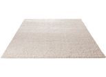 Hochflor-Teppich ESPRIT "Cosy Glamour 2.0", weiß, B:40cm H:40mm L:60cm, Polypropylen (PP), Teppiche, Langflor, Shaggy, Wohnzimmer