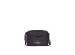 Kameratasche CALVIN KLEIN "BOLD CAMERA BAG", Herren, Gr. B/H/T: 20cm x 12,5cm x 5cm, schwarz, Nylon, unifarben, Taschen, Herren-Schultertasche, Umhängetasche mit CK-Logo