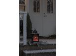 LED Laterne KONSTSMIDE, schwarz, B:24,5cm H:42cm L:24,5cm T:24,5cm, Leuchten, LED Laterne, groß, Kamin