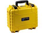 B&W Case Type 3000 RPD gelb mit Facheinteilung