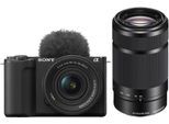 Sony Alpha ZV-E10 II + 16-50mm + SEL 55-210mm f4,5-6,3 OSS schwarz - abzgl. 50,00€ Winter Cashback