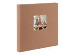 Goldbuch 27619 Bella Vista 30x30cm haselnuss schwarze Seiten