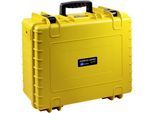 B&W Case Type 6000 SI gelb mit Schaumstoffeinsatz