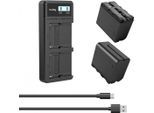 SmallRig 3823 NP-F970 Akku+Ladegerät-Kit