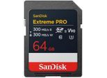 SanDisk SDXC Extreme Pro 64GB 300MB/s V90 UHS-II 2025