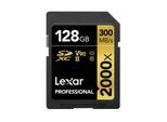Lexar Professional SDXC 128GB 2000x UHS-II V90