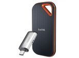SanDisk SSD Extreme Pro Portable 2TB + SanDisk USB Stick 128GB