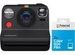 Polaroid Now Gen2 Kamera Schwarz + 600 Color Film 2x8