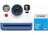 Polaroid Now Gen2 Kamera Blau + 600 Color Film 8x