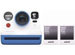 Polaroid Now Gen2 Kamera Blau + 600 B&W Film 8x 2er Pack