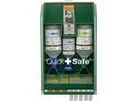 plum Erste-Hilfe-Station QuickSafe, Chemical Industry, HxB 430 x 253 mm, grün/transparent