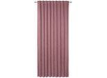 Esposa Fertigvorhang , Mauve , Textil , Uni , 140x245 cm , ISO 9001, Oeko-Tex® Standard 100 , für Stange und Schiene geeignet, mit Kombiband , Heimtextilien, Vorhänge, Fertigvorhänge