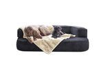 Tierlando LILLY flauschige Haustier- & Plüschdecke creme XL