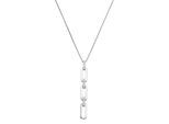 Kette mit Anhänger LADY, silber (silber 925), Halsketten, Damen, Silber 925 (Sterlingsilber)