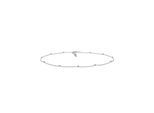 Kette ohne Anhänger ELLI "Choker Kugelkette ohne Anhänger 925 Silber", silber, Halsketten, Damen, 36, ohne Stein, Silber 925 (Sterlingsilber), L: 36