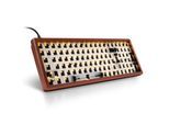 Sharkoon Barebone-Tastatur Skiller SGK50 S2 kabelgebunden 60% wood