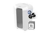 Fellowes Powershred LX70 Aktenvernichter mit Partikelschnitt bis 11 Blatt weiß