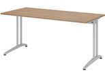 HAMMERBACHER Schreibtisch VBS16/N/S nussbaum