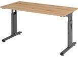 HAMMERBACHER Schreibtisch VOS614/R/G Asteiche