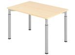 HAMMERBACHER höhenverstellbarer Schreibtisch VYS12/3/S ahorn