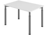 HAMMERBACHER höhenverstellbarer Schreibtisch VYS12/5/G lichtgrau