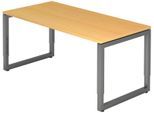 HAMMERBACHER höhenverstellbarer Schreibtisch VRS16/6/G buche