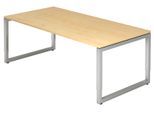 HAMMERBACHER höhenverstellbarer Schreibtisch VRS2E/3/S ahorn