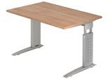 HAMMERBACHER höhenverstellbarer Schreibtisch VUS12/N/S nussbaum