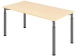 HAMMERBACHER höhenverstellbarer Schreibtisch VYS16/3/G ahorn