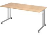 HAMMERBACHER höhenverstellbarer Schreibtisch VZS19/E/S eiche
