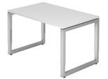 HAMMERBACHER höhenverstellbarer Schreibtisch VRS12/W/S weiß