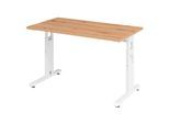HAMMERBACHER Schreibtisch VOS612/R/W Asteiche