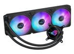 ASUS ROG STRIX LC III 360 ARGB All-in-One Flüssig-CPU-Wasserkühlung schwarz (drei adressierbare ROG ARGB-Lüfter, Anti-Vibrations-Gummi, kompatibel mit Intel LGA 1700, 1200, 115X, AMD AM5, AM4)