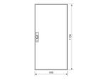 Hager Zählerschrank,universZ 1100x550x160,IP44 ZB32ES)