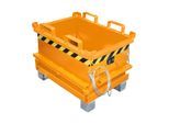Bauer Südlohn Mini-Klappbodenbehälter MSB 150, lackiert, Gelborange (4417-10-0000-2000)