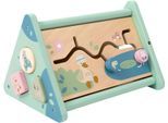 Greifspielzeug STERNTALER "Activity Dreieck", bunt, Greifspielzeug, KinderB:24,4cm H:18cm, Holz, FSC - schützt Wald, B:24,4cm H:18cm