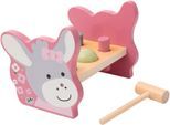 Klopfbank STERNTALER "Emmi Girl", beige (natur, rosa), Motorikspielzeug, BabyB:22cm H:13,3cm T:11cm, Holz, B:22cm H:13,3cm T:11cm