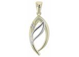 Kettenanhänger ADELIA´S "modischer Schmuck Anhänger aus 333 Gold", gold, Schmuckanhänger, Damen, Gelbgold 333 Gold, Gelbgold 333, Gold, Kettenanhänger