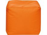 Sitzsack SITTING POINT "Cube SCUBA", orange, Sitzsäcke, Sitzsack