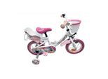 VOLARE Kinderfahrrad Unicorn 12 Zoll, weiß