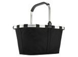 Reisenthel Carrybag Schwarz , Schwarz , Metall, Textil , 22 l , 48x29x28 cm , faltbar , Ordnen & Aufbewahren, Körbe, Einkaufskörbe
