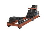 Atrigo Holzrudergerät Hrg21, Faltbar , Dunkelbraun , Holz, Metall, Kunststoff , Kiefer , 58x58x208 cm , Freizeit & Co, Sport & Fitness, Fitnessgeräte & Zubehör, Rudergeräte