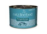 Catz finefood Nassfutter Katze Classic Adult Hering und Shrimps 24x200 g