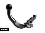 BRINK Anhängevorrichtung 4047700 Rückseite mit abnehmbarem Kugelkopf für FIAT PEUGEOT CITROEN